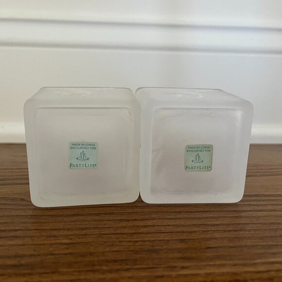 Etched Fern Votive Holders + Tealights - Picture 5 of 5